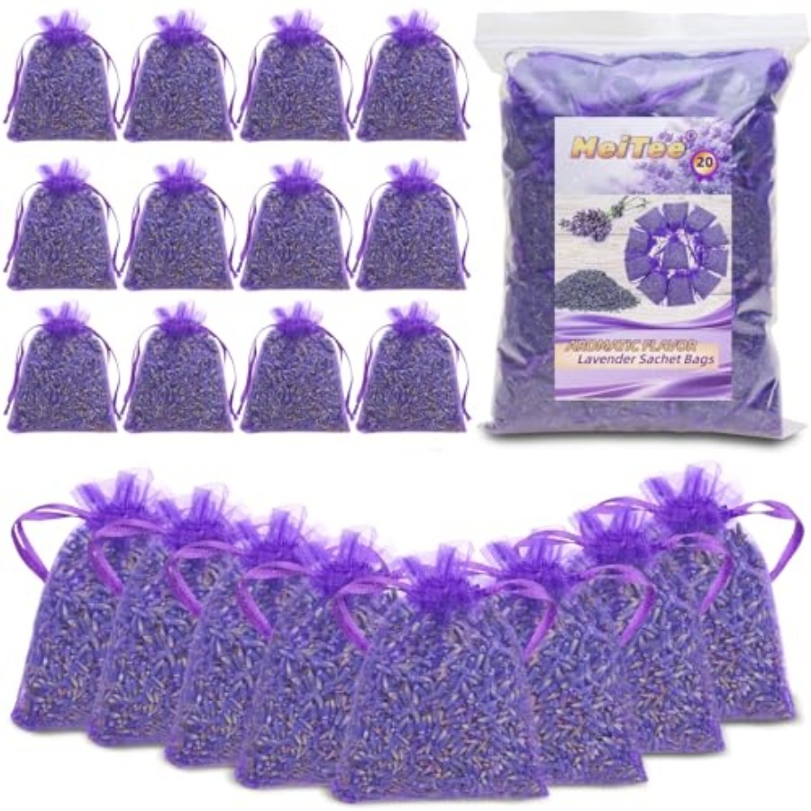 20 Pack Lavender Sachet Bags - - Home Fragrance In French のレビューと価格