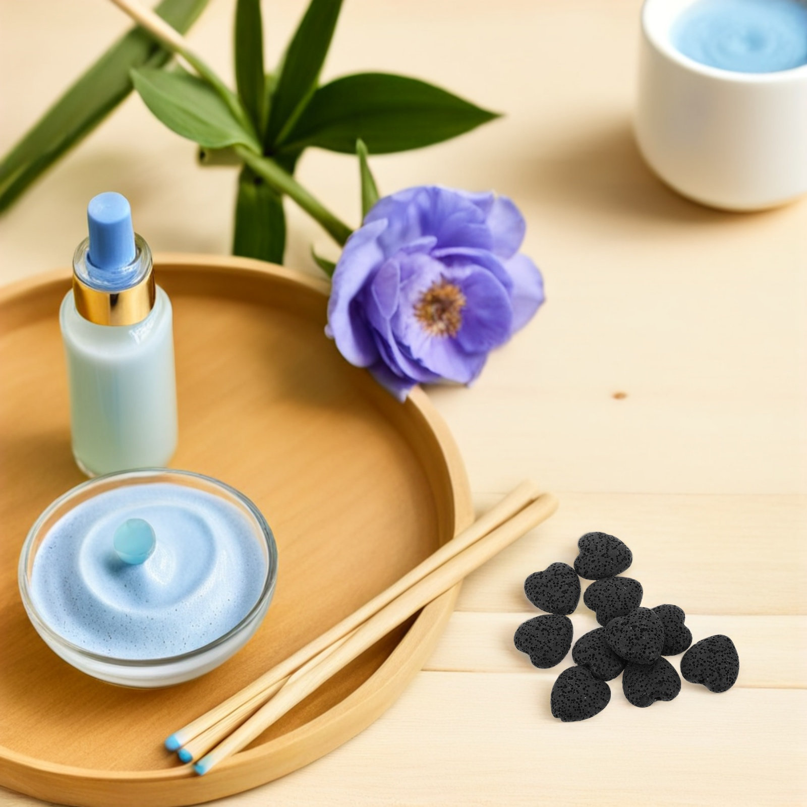 20Pcs Heart Volcanic Lava Rock - Home Fragrance Oils For Diffusers のレビューと価格