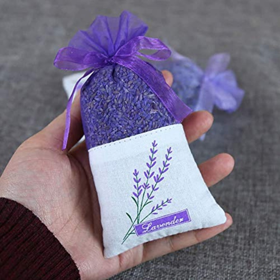 Lavender Sachet Bags, Natural  - Fragrance Home Decor のレビューと価格