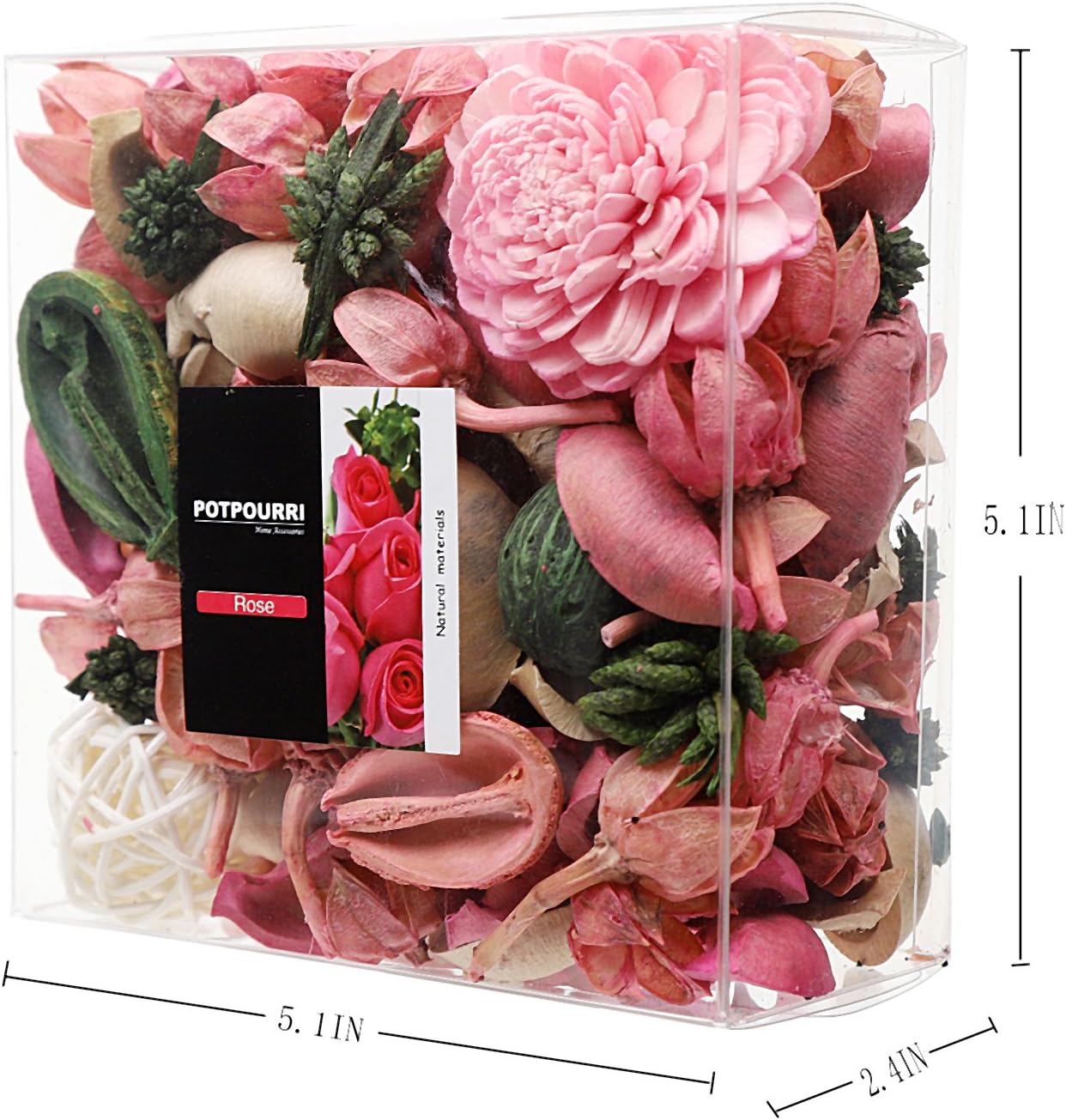 Rose Scented Potpourri Bowl Fi - Fragrance Home Decor のレビューと価格