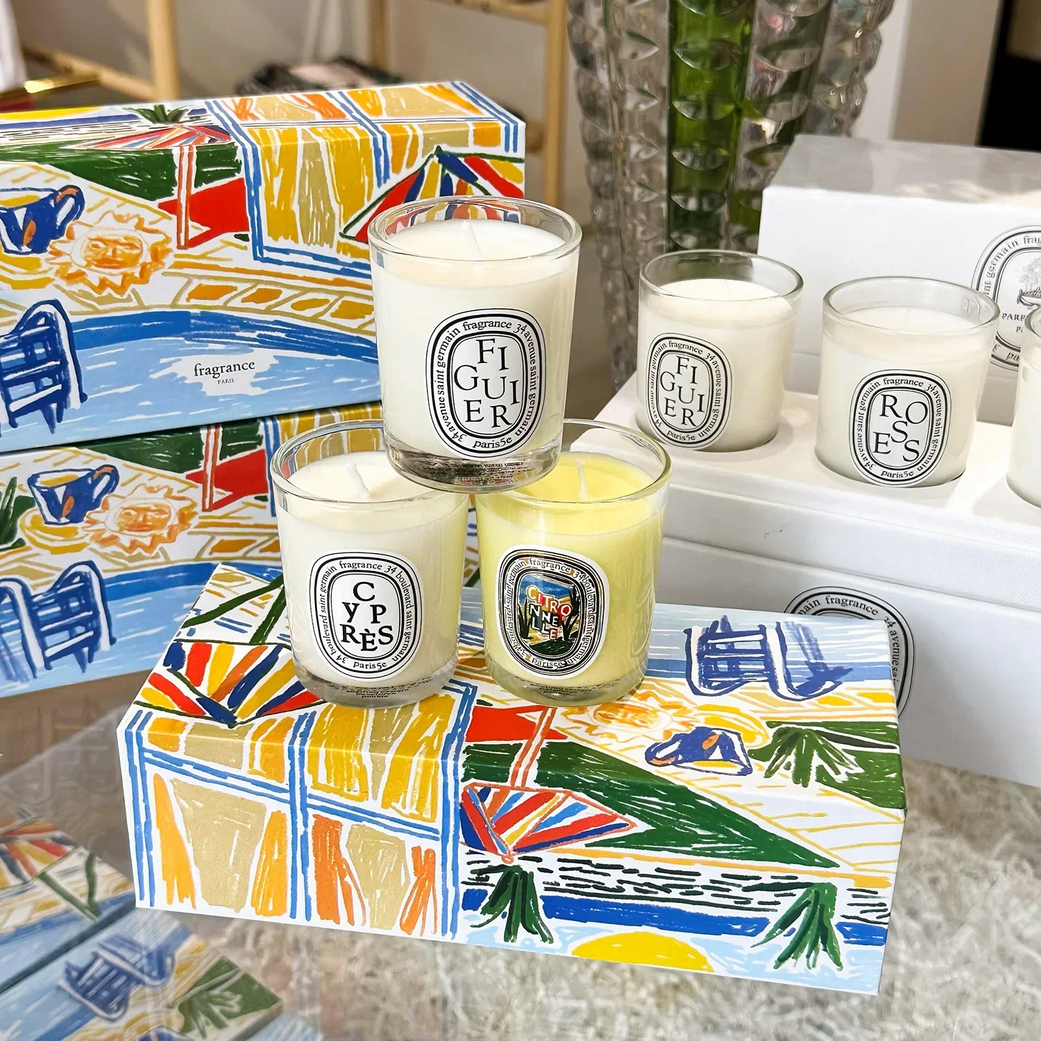 Aromatherapy Candle Natural Pl - Home Fragrance In French のレビューと価格