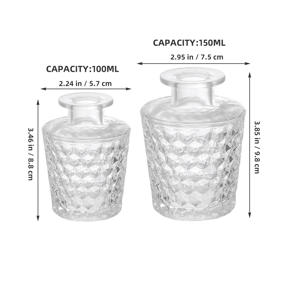 2Pcs Glass Aromatherapy Diffus - Home Fragrance Oils For Diffusers のレビューと価格