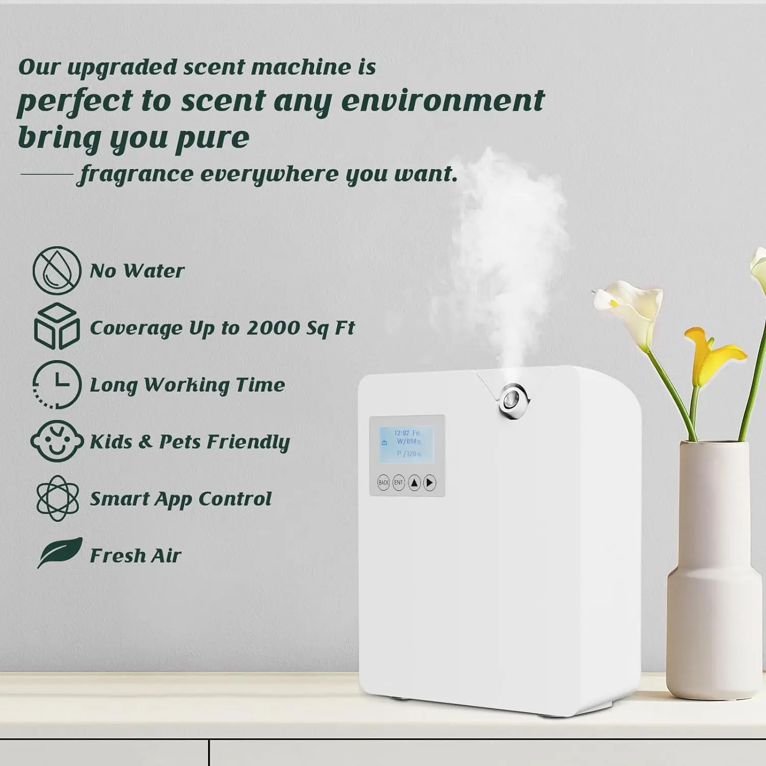 Waterless Fragrance Diffuser 3 - Home Fragrance Verbena のレビューと価格
