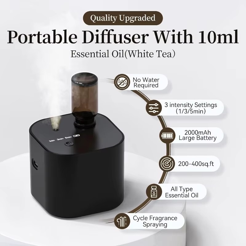 USB Rechargeable Waterless Aro - Fragrance Home Decor のレビューと価格