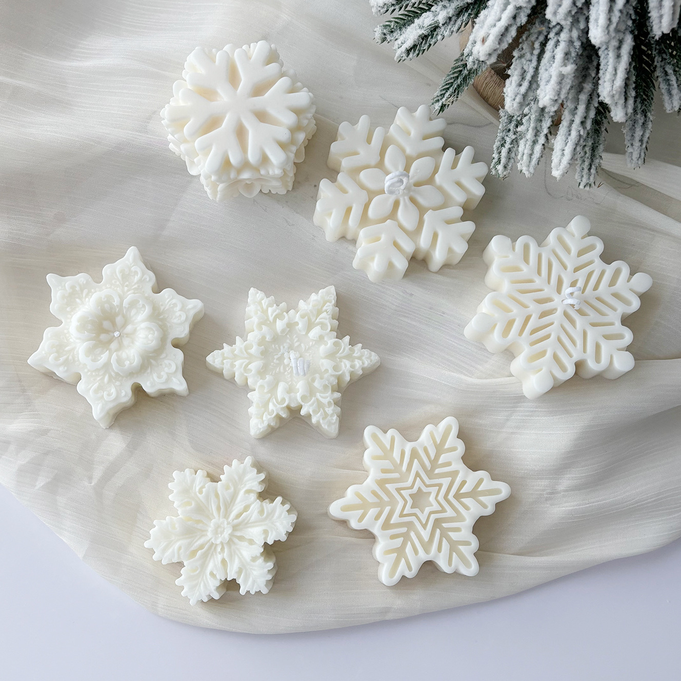 1Pc Christmas Snowflake Scente - Home Fragrance In French のレビューと価格