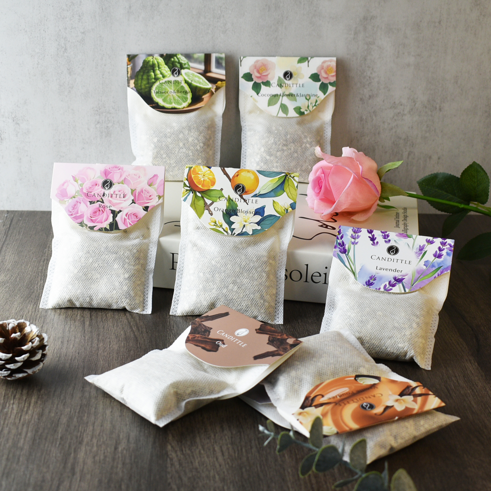 Hanging Paper Scented Sachet W - Fragrance Home Decor のレビューと価格