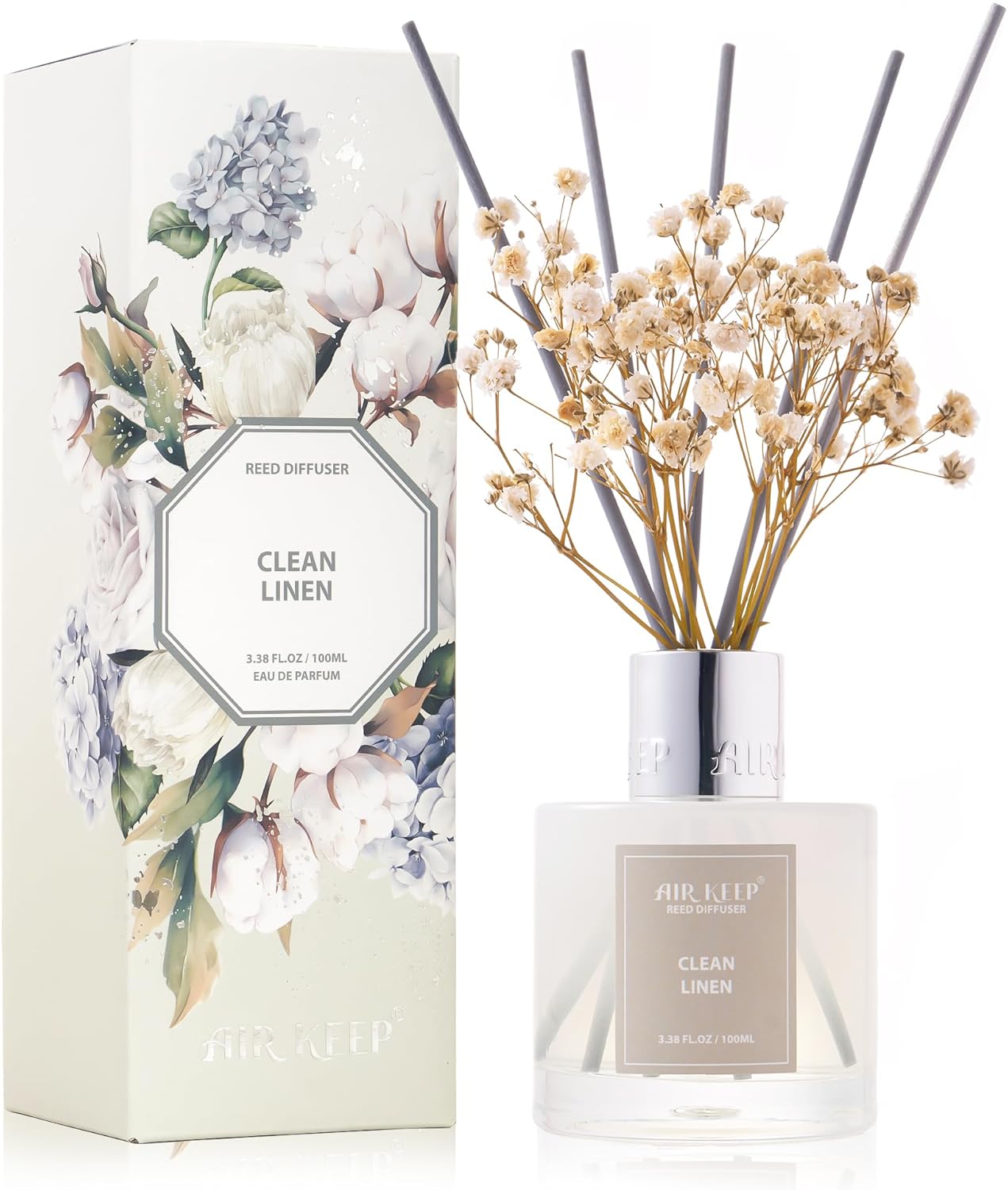 Reed Diffuser Set, 3.38 fl oz  - Home Fragrance Oils For Diffusers のレビューと価格