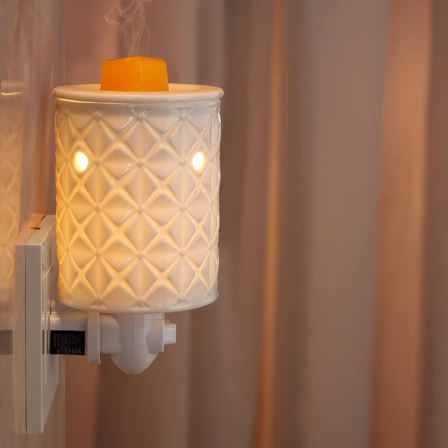 Plug in Wax Melt Warmer, Ceram - Fragrance Home Decor のレビューと価格
