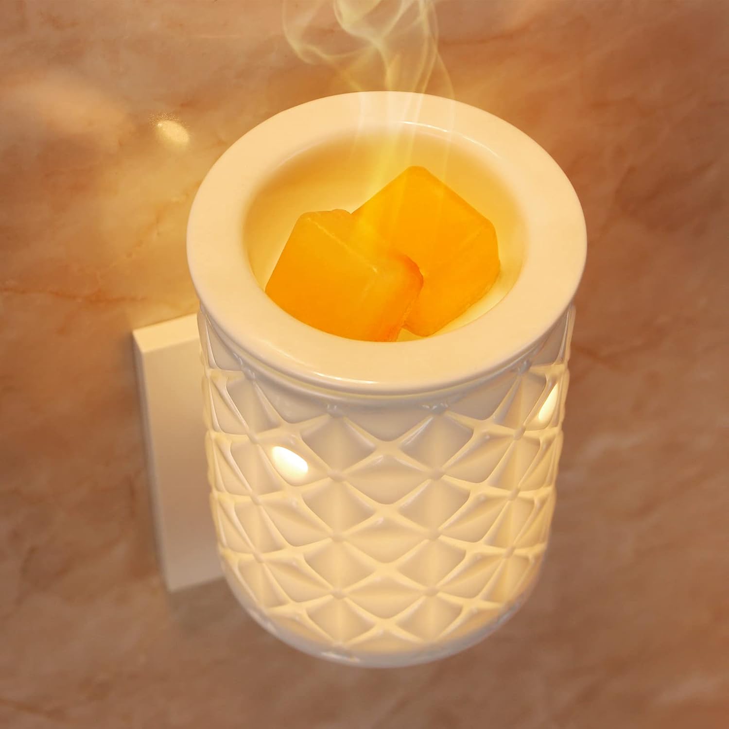 Plug in Wax Melt Warmer, Ceram - Fragrance Home Decor のレビューと価格