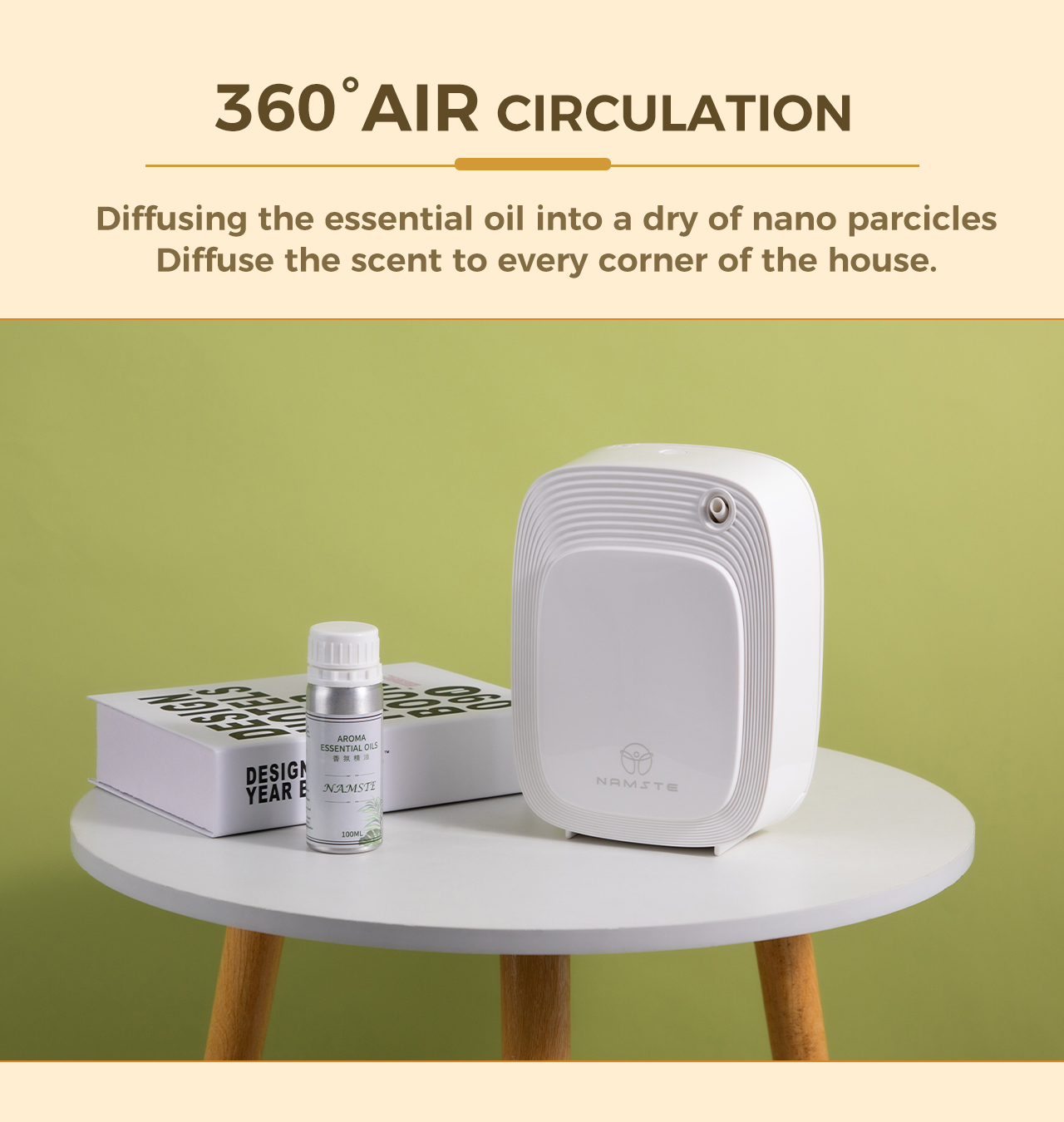 Namste 1000m³ aroma diffuser m - Home Fragrance Oils For Diffusers のレビューと価格